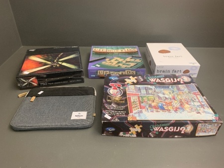 Asstd Lot of Games and Puzzles - Some Unused