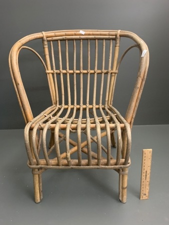 Vintage Childs Cane Chair