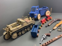 Asstd Lot of Timber Toys inc. Moover + Others - 2