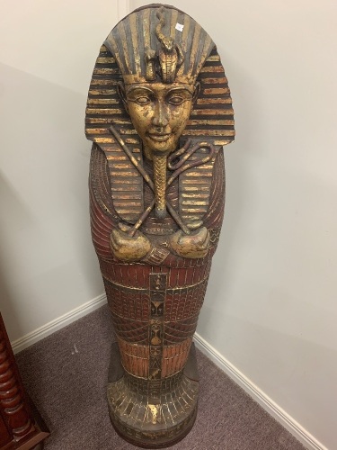 Large Egyptian Trinket Cupboard