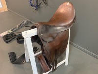 Syd Hill Rexon Supreme Dressage Saddle, Bridles, Bits, Etc - 2