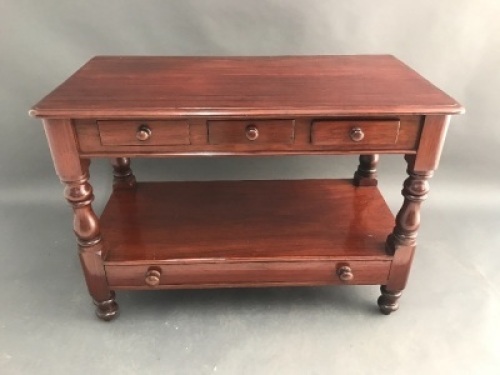 Antique Red Cedar Dumb Waiter