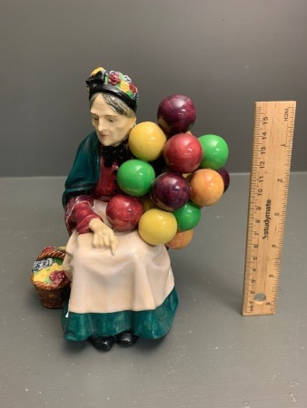 Very Early Example of Royal Doulton The Old Balloon Seller HN1315 - c1933