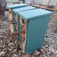 3 x Unused Parrot Nesting Boxes Complete with Fixings - 3