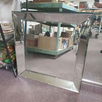 Square Bevelled Bevelled Mirror