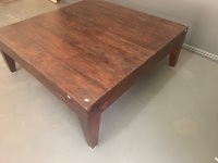 Large Contemporary Timber Tea Table - 2