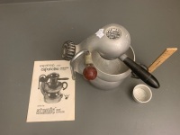 Original Mid Century Retro Atomic Coffee Machine inc. 2 Filters + Original Booklet - 3
