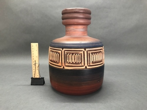 Beit Hayoster Mid Century Israeli Pottery Vase