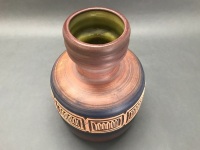 Beit Hayoster Mid Century Israeli Pottery Vase - 3