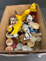 Asstd Lot of Vintage S&P Shakers and Egg Cups