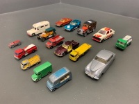 Lot of Asstd Vintage Die Cast Cars and Trucks inc. Lesney, Budgie, Triand etc - 3