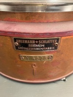 Vintage German Copper Masthead Ships Lantern with Kero Burner - 4