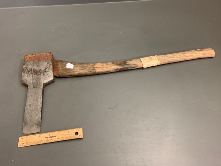 Antique Hand Forged Mortising Axe