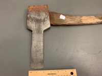 Antique Hand Forged Mortising Axe - 2