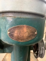 Vintage McCormick Mille Seperator on Cast Iron Stand - 2