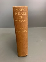 The Seven Pillars of Wisdom by T.E.Lawrence 1935 1st Edition 5th Impression - 7