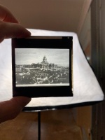 Lot of 10 Antique Glass Slides of Ypres and Bussels Post WW1 - 2