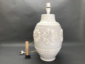 Nuovo Rinascimento Glazed Italian Pottery Lamp Base