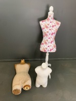3 x Asstd Mannequins / Body Forms