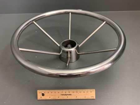 Stainless Steel Yacht Helm Wheel