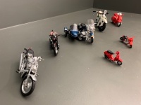 Asstd Lot of Small Motorcycle Models - 2