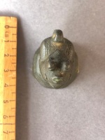 Antique Burmese Bronze Crested Horse Opium Weight c1500-1750 - 160g - 5