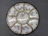 9 Piece Hand Painted Japanese Hors'd'Ouerve Dishes - 2