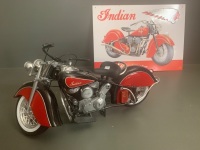 New Ray 1:6 Model of Indian Chief + Indian Roadmaster Tin Sign - 2