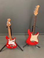 Yamaha Electric Guitar andÂ  Stand + Kids Electric Guitar and Stand