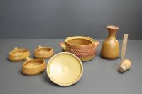 Asstd Lot of Mid Century Stoneware Neffertiti by Diana - 2