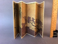 Box Set of 7 Miniature Japanese Screens + 2 Miniature Scrolls - Landscapes of the Seasons - 6