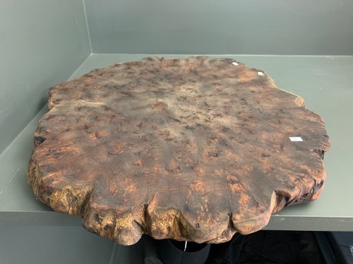 Large Timber Burl Lazy Susan