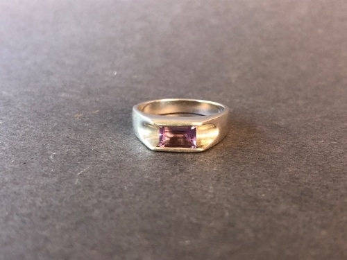 Sterling Silver and Amethyst Ring