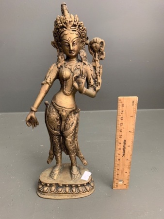 Cast Brass/Bronze Thai Figurine