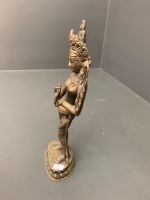 Cast Brass/Bronze Thai Figurine - 2