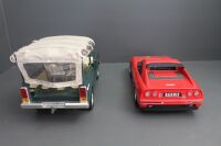 Large Mattel Toy Ferrari and Safari Truck - 4