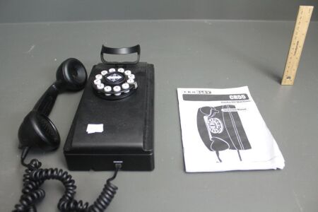 Crossley Vintage Style Push Button Wall Phone