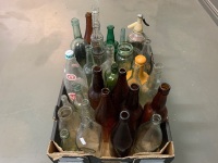 Large Box Lot of Asstd Vintage Bottles - 3