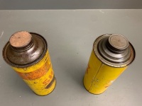 2 x Vintage Shell Quart Oil Tins - 6