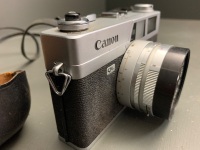 Vintage Canon Canonet QL25 SLR Film Camera in Leather Case - 4