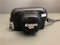 Vintage Canon Canonet QL25 SLR Film Camera in Leather Case - 7