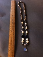 Freshwater Pearl and Gemstone Necklace - 3