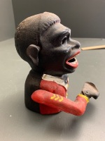 Contemporary Cast Iron Caricature Money Box - 3