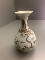 Antique Glazed Stoneware Vase - Chinese/Vietnamese c1800's - Some Crazing - 3