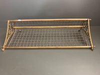 Brass NSW Railway Luggage Rack - 2