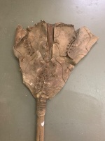 Antique Fire Beater - The End Made from Old Leather Boots