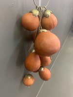 Handcrafted South American Gourd Decoration - 2