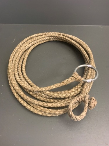 Rawhide Braided Ranch Rope Lasso