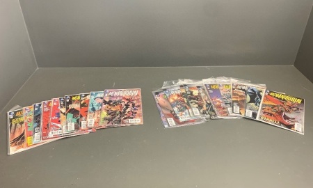 Lot of First 25 Editions of DC Comics Batman and Robin Eternal