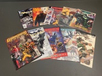 Lot of 10 Collectable Comics inc. Batman, Captain America, X-Men, Guardians of the Galaxy Etc